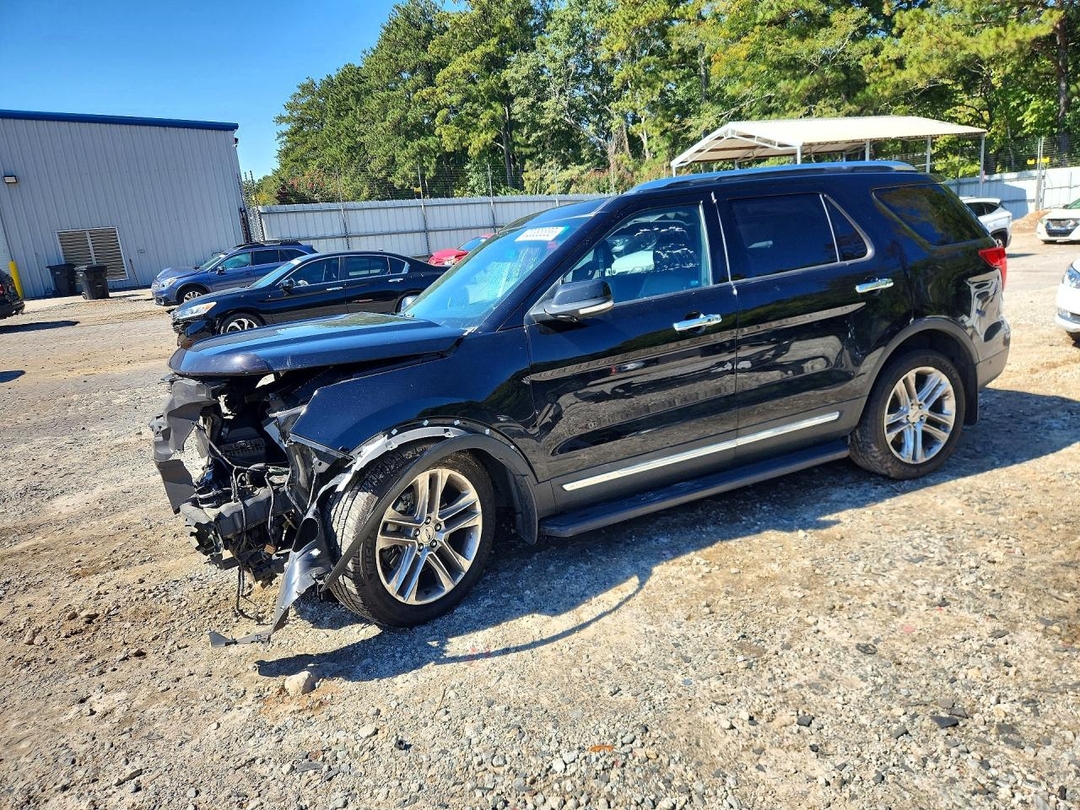 Вид 2017 FORD EXPLORER LIMITED, угол 1