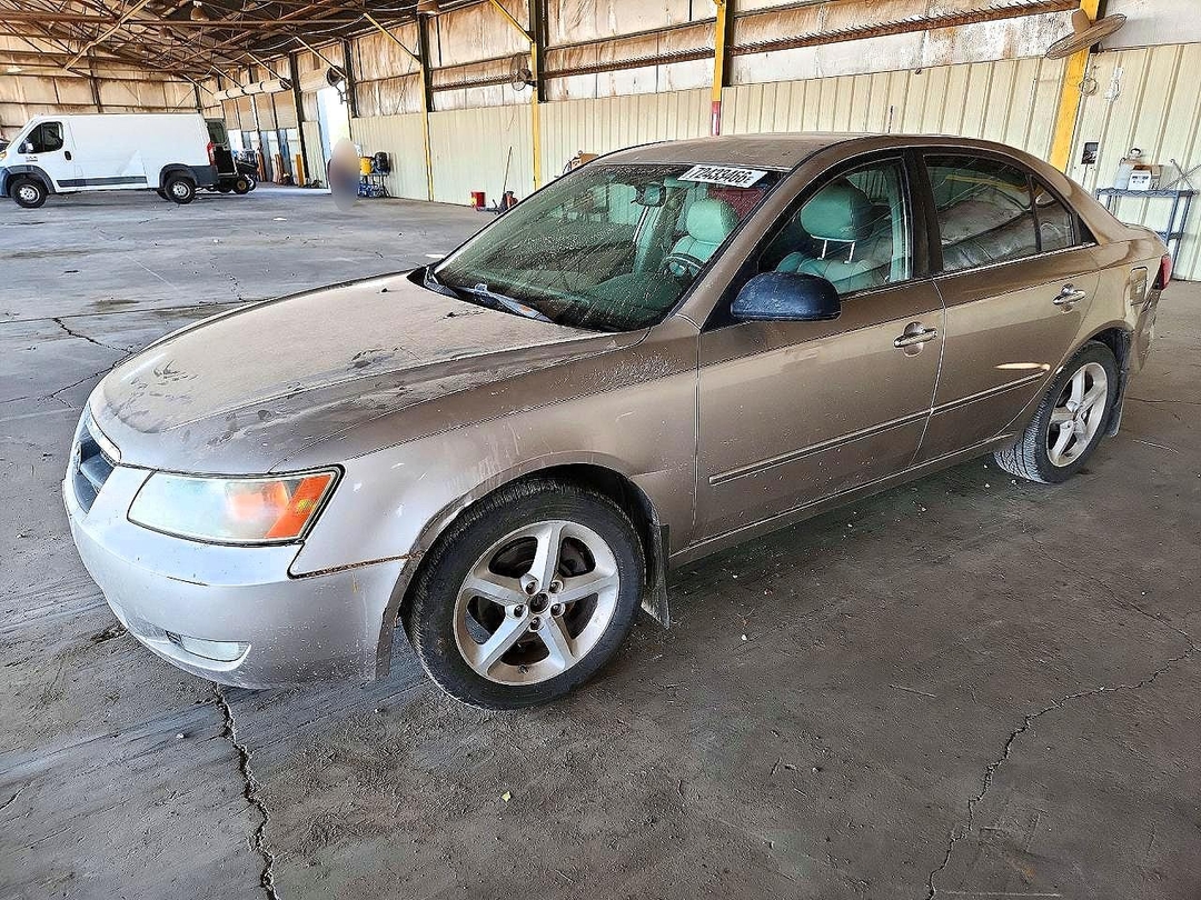 Вид 2006 HYUNDAI SONATA GLS V6, угол 1
