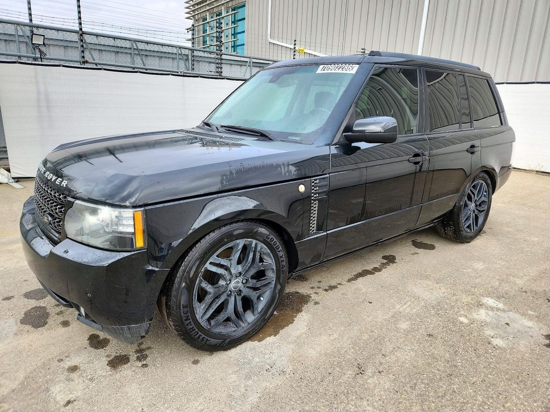 Vue de 2012 LAND ROVER RANGE ROVER HSE, angle 1