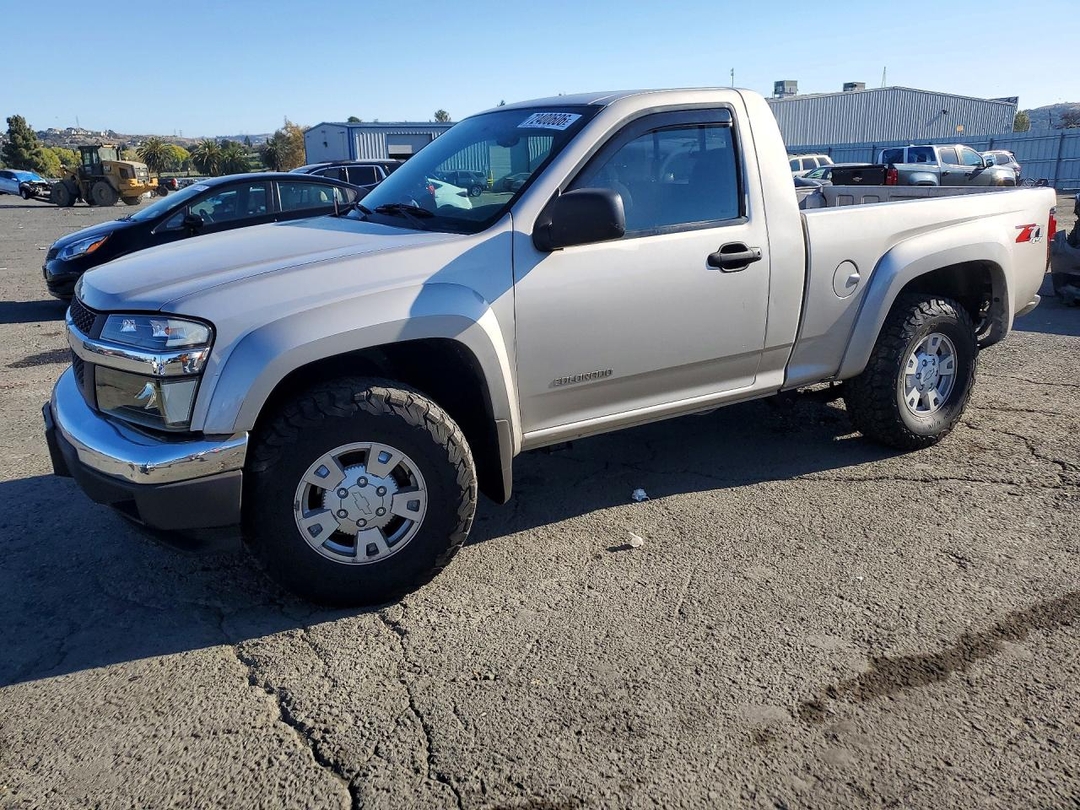 Вид 2005 CHEVROLET COLORADO, угол 1