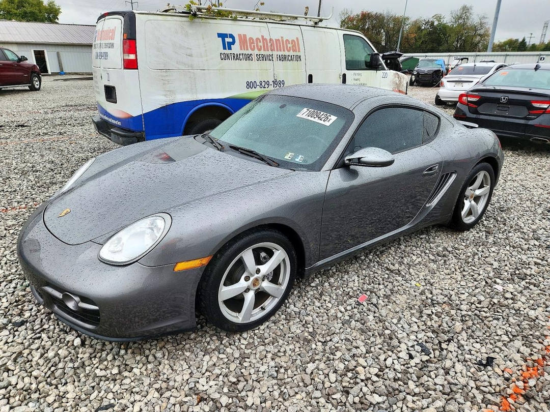 منظر 2007 PORSCHE CAYMAN، زاوية 1