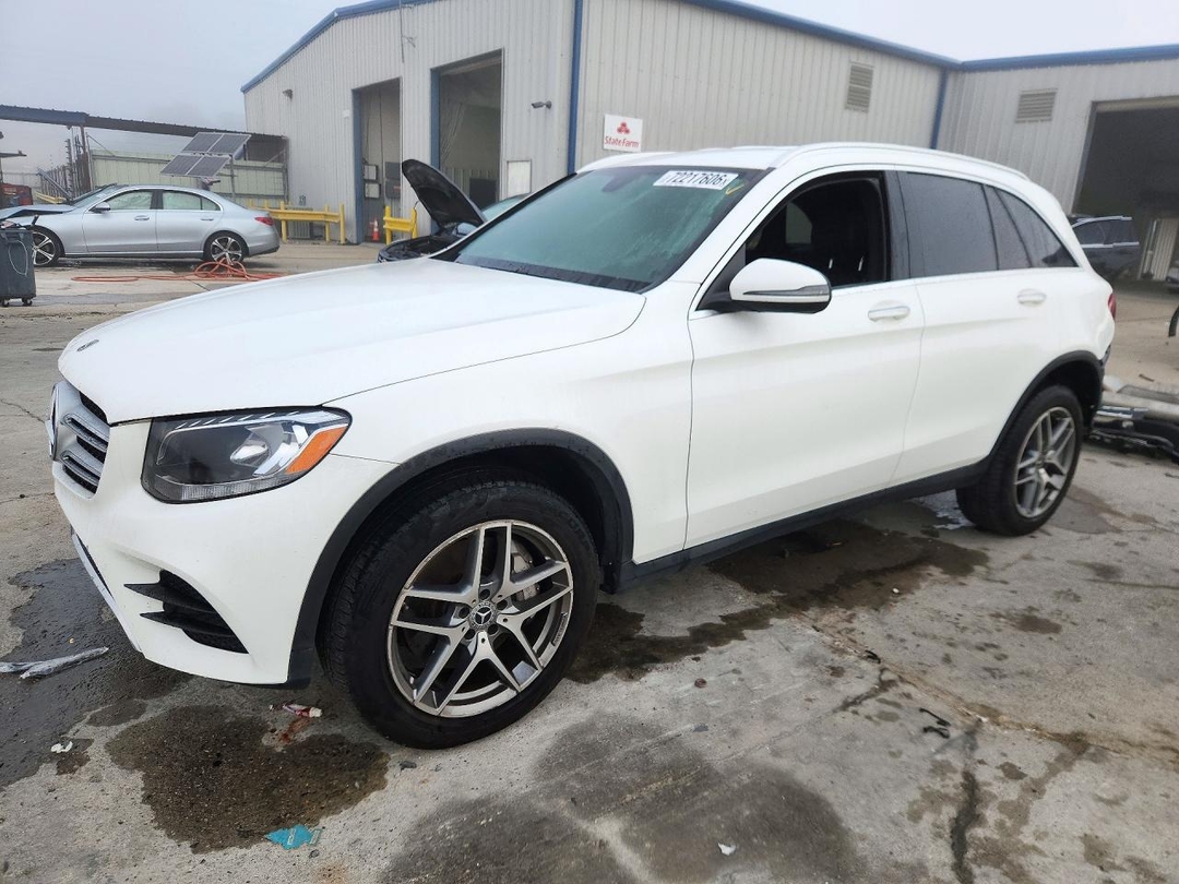 Вид 2019 MERCEDES-BENZ GLC 300, угол 1