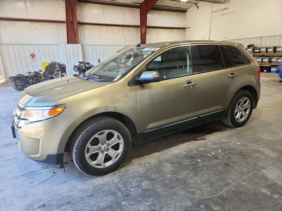 Вид 2013 FORD EDGE SEL, угол 1