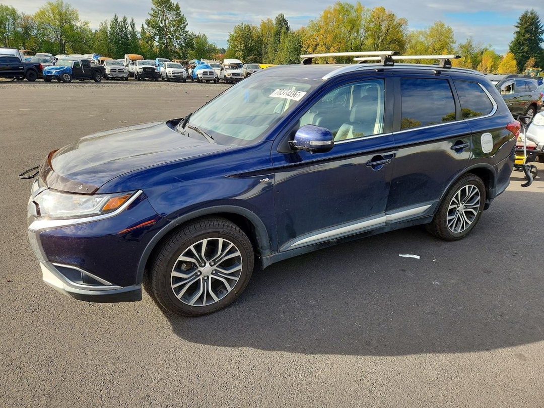 منظر 2018 MITSUBISHI OUTLANDER GT، زاوية 1