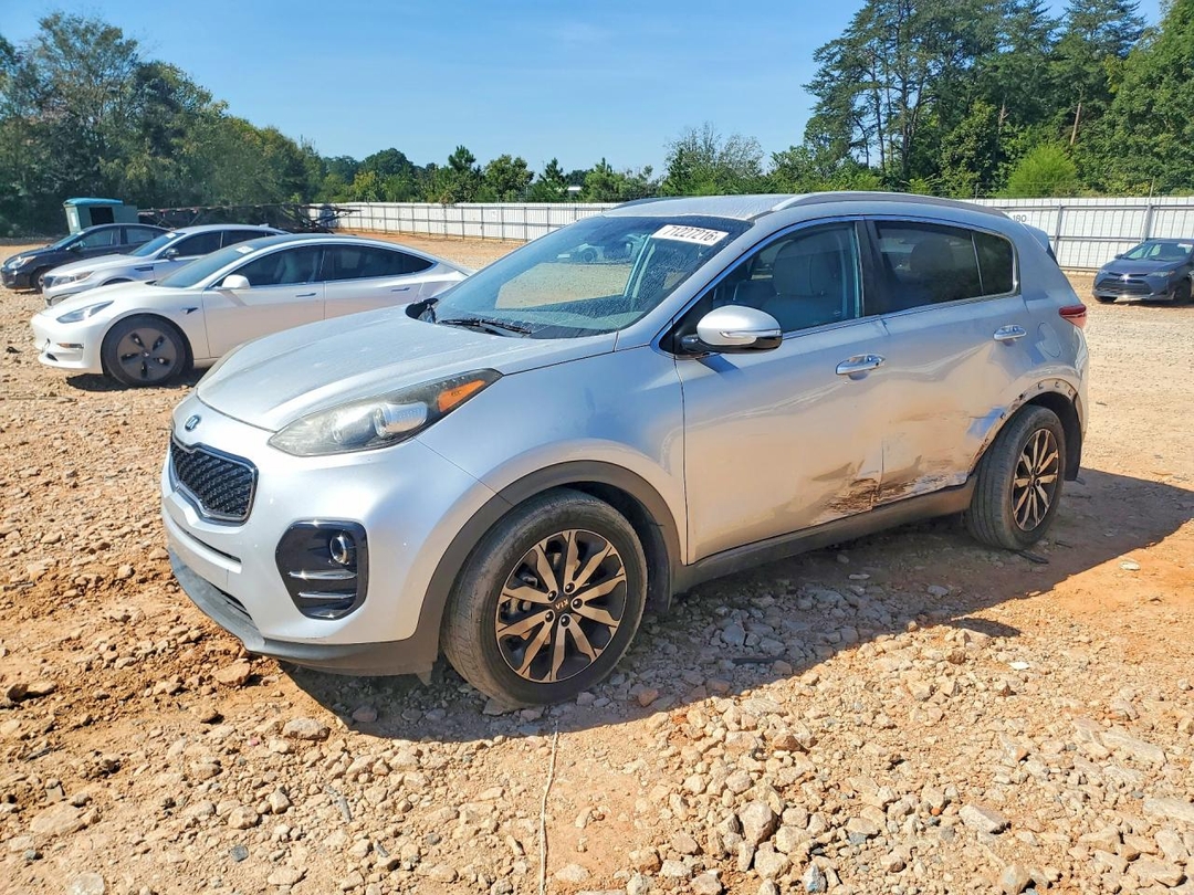Vista de 2018 KIA SPORTAGE EX, ángulo 1