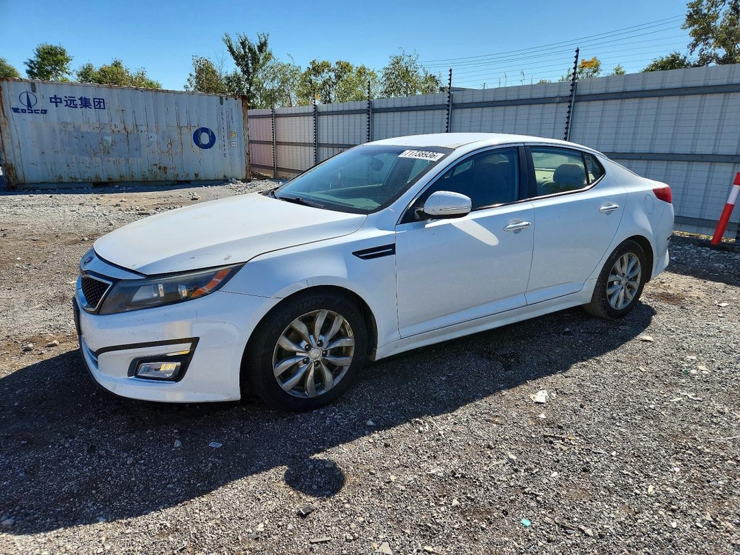 Вид 2014 KIA OPTIMA EX, угол 1