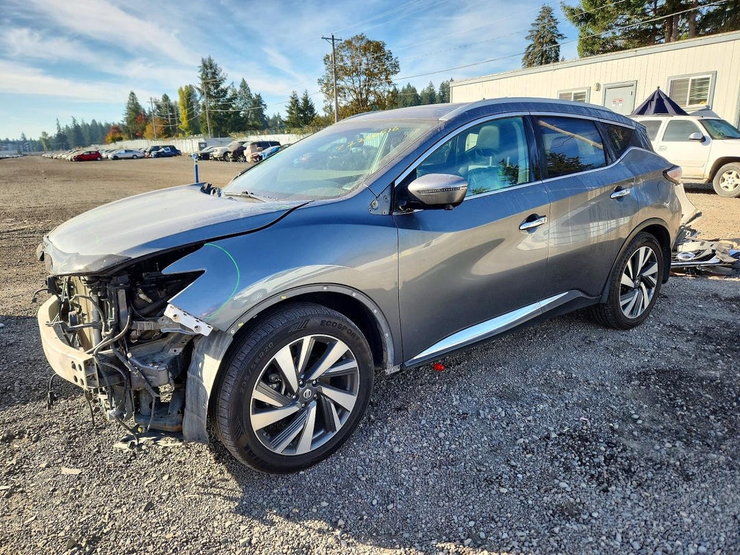 Vista de 2018 NISSAN MURANO S, ángulo 1