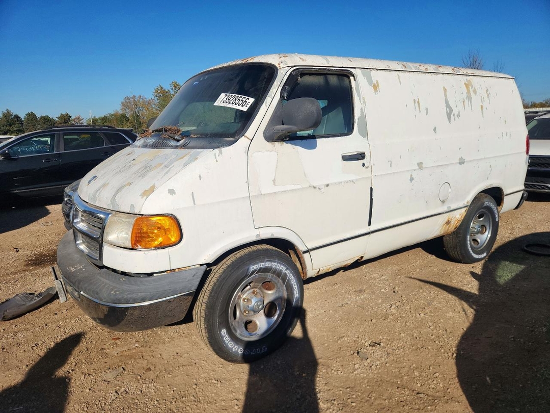 2003 DODGE RAM VAN view, angle 1