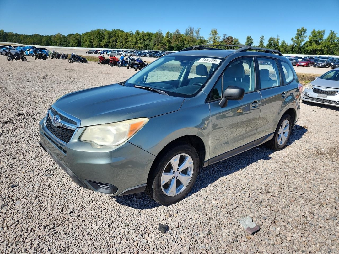 Vista de 2015 SUBARU FORESTER 2.5I, ángulo 1