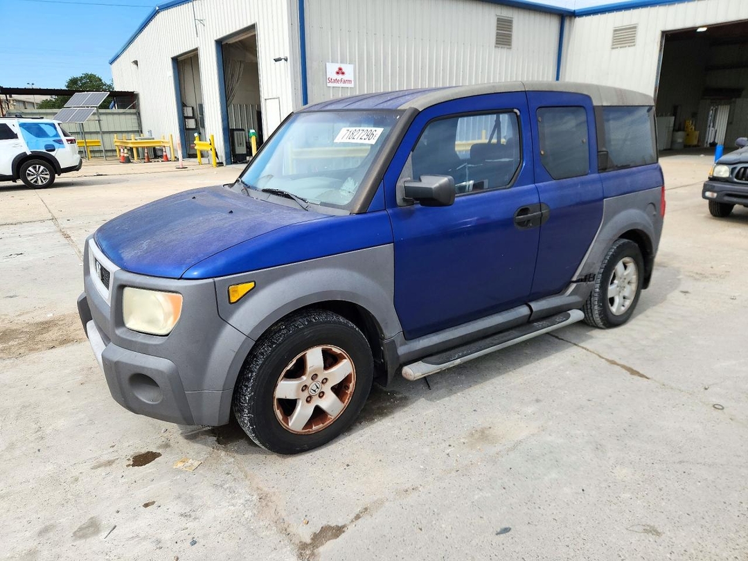 Вид 2005 HONDA ELEMENT EX, угол 1