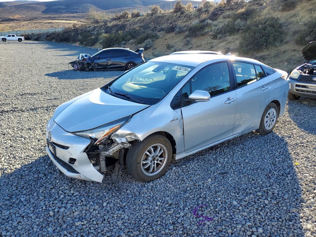 Vedere 2017 TOYOTA PRIUS ONE, unghi 1