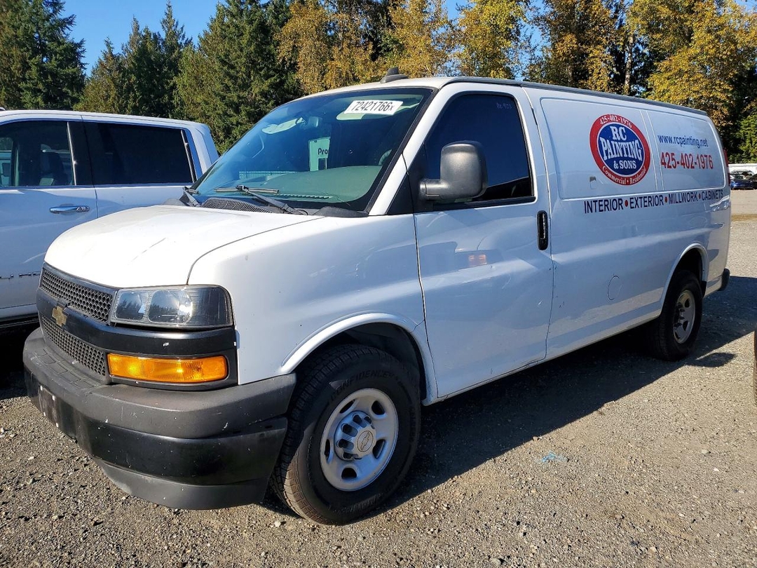 Vedere 2018 CHEVROLET EXPRESS G2500, unghi 1