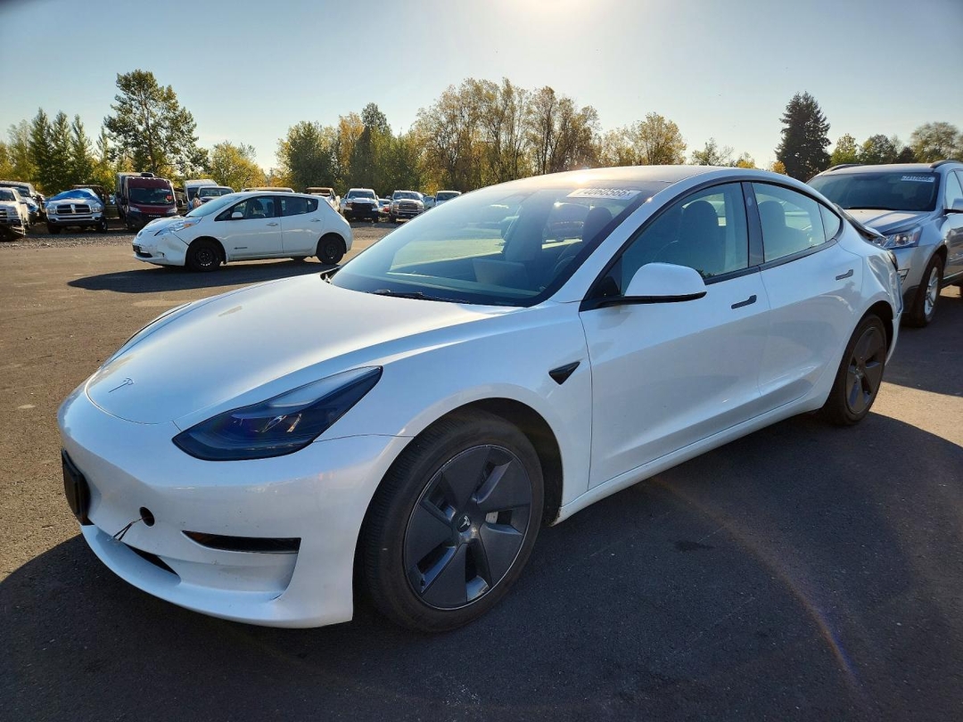 2023 TESLA MODEL 3 view, angle 1