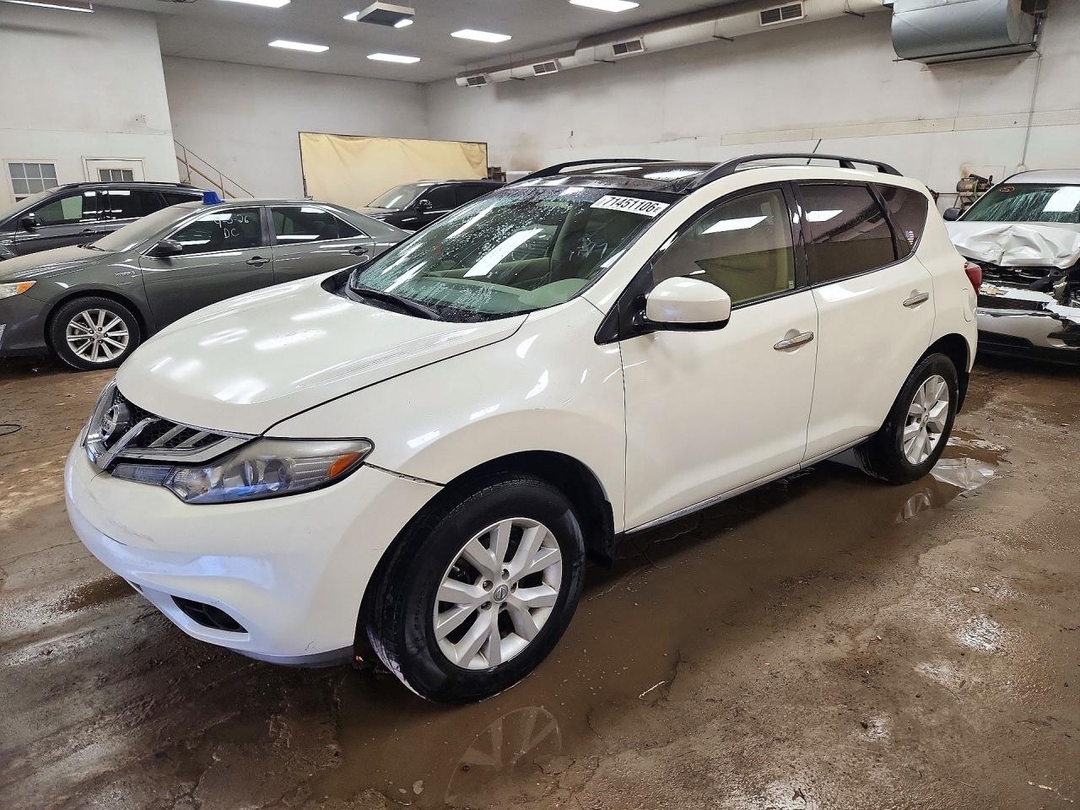 Vista de 2012 NISSAN MURANO S, ángulo 1