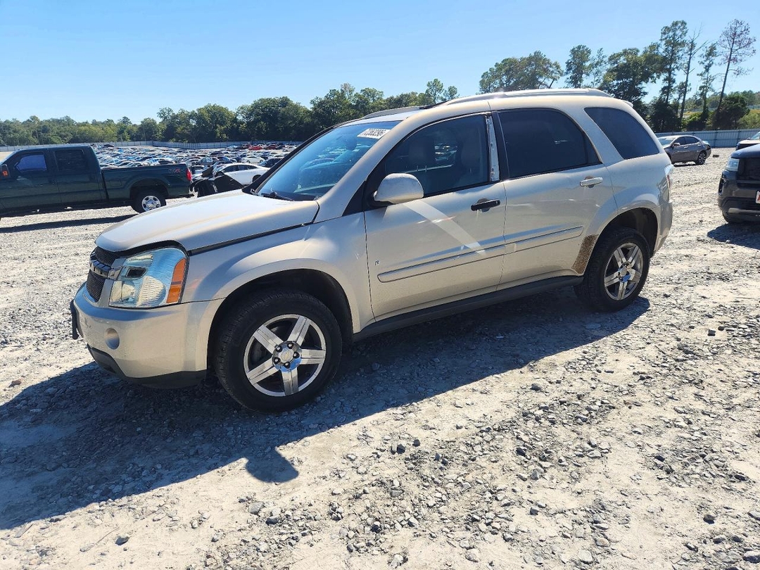 Vista de 2009 CHEVROLET EQUINOX LT, ángulo 1