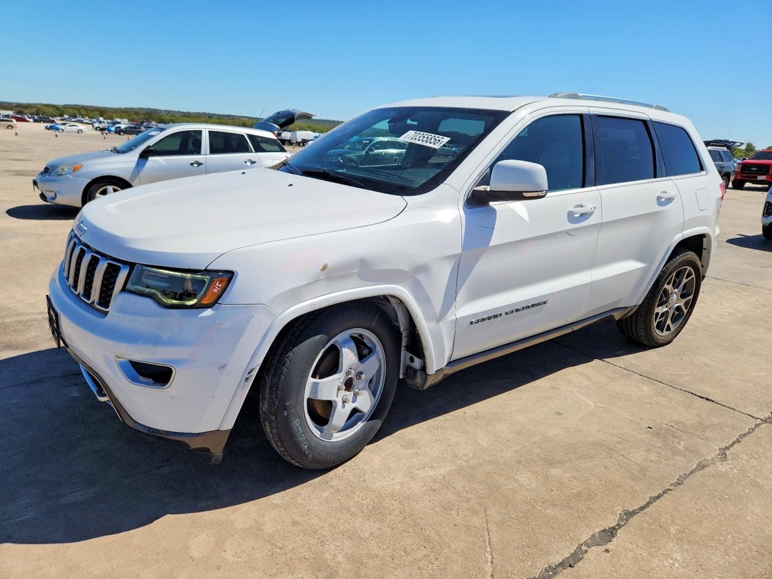 Vue de 2018 JEEP GRAND CHEROKEE LIMITED, angle 1