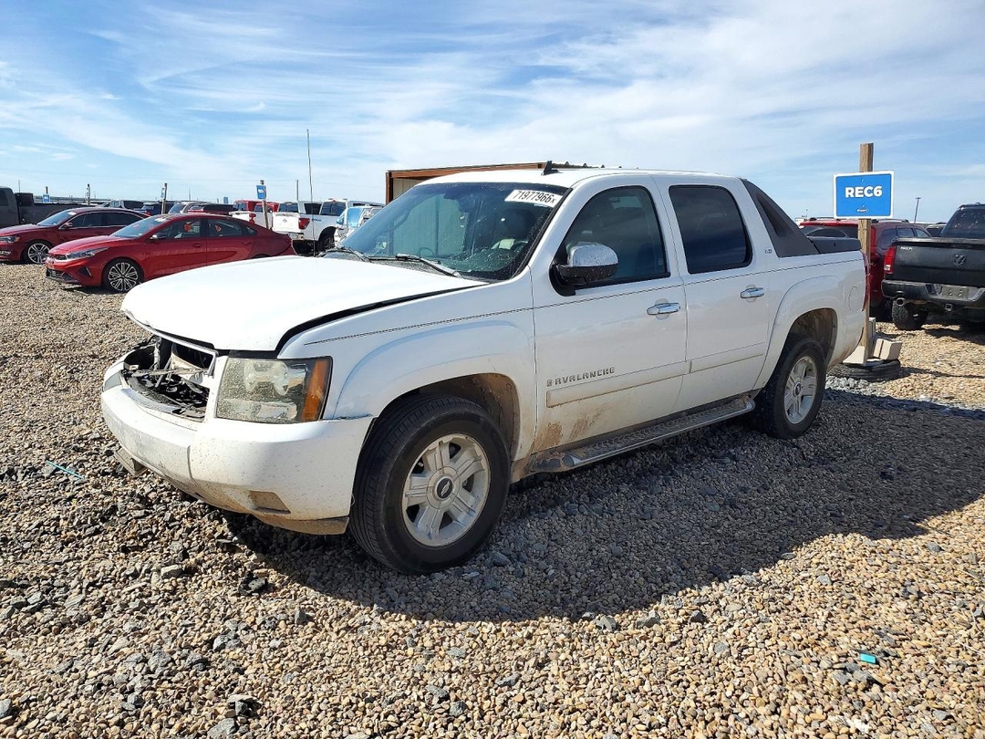 منظر 2007 CHEVROLET AVALANCHE K1500، زاوية 1