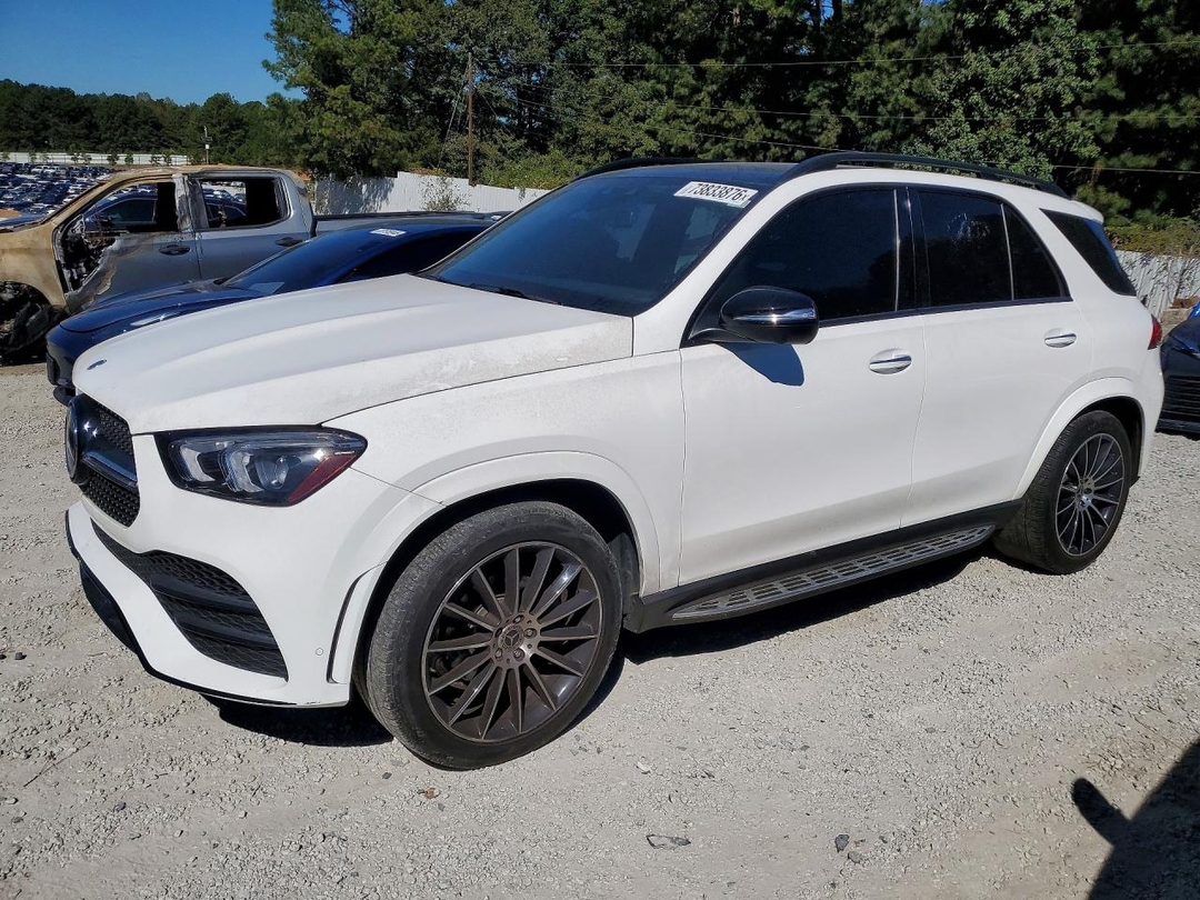 Вид 2022 MERCEDES-BENZ GLE 350, угол 1