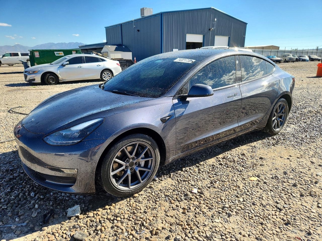 منظر 2022 TESLA MODEL 3، زاوية 1