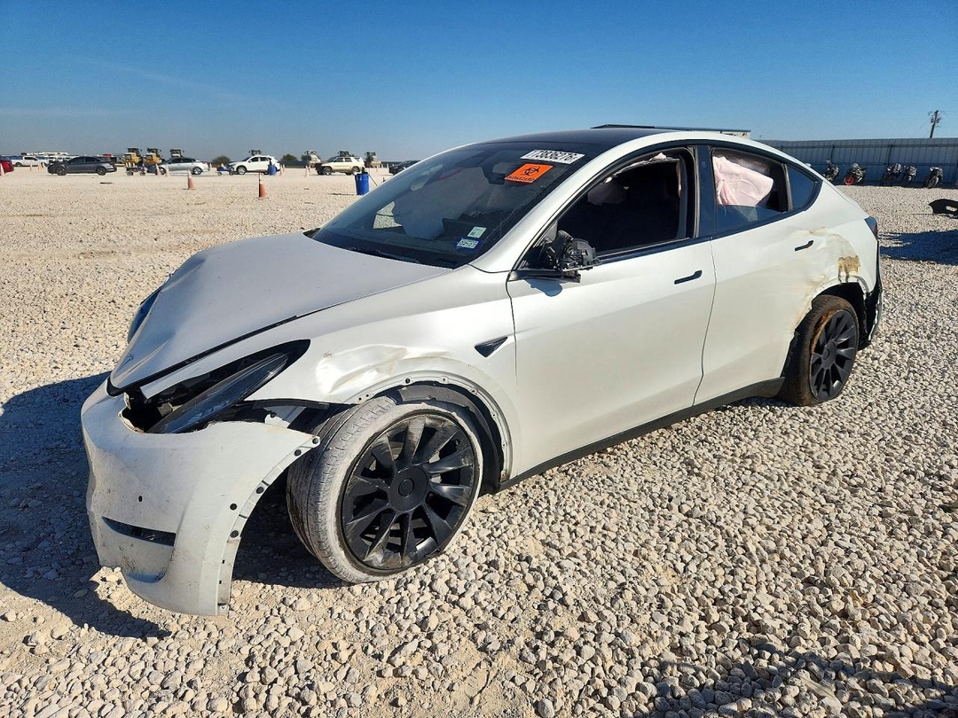 Vista de 2022 TESLA MODEL Y, ángulo 1