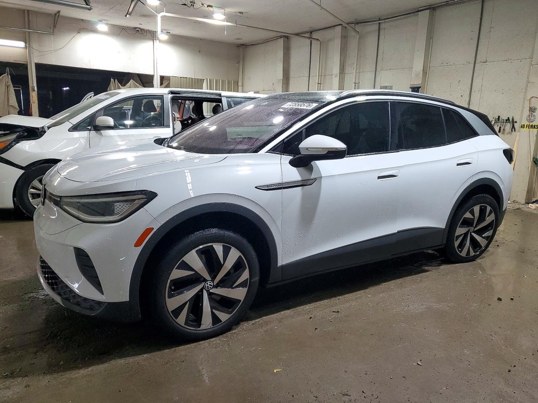 Вид 2021 VOLKSWAGEN ID.4 PRO S, угол 1