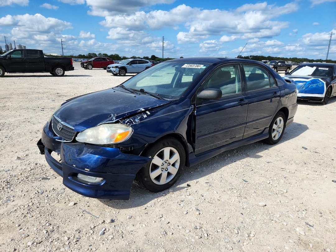 منظر 2007 TOYOTA COROLLA S، زاوية 1