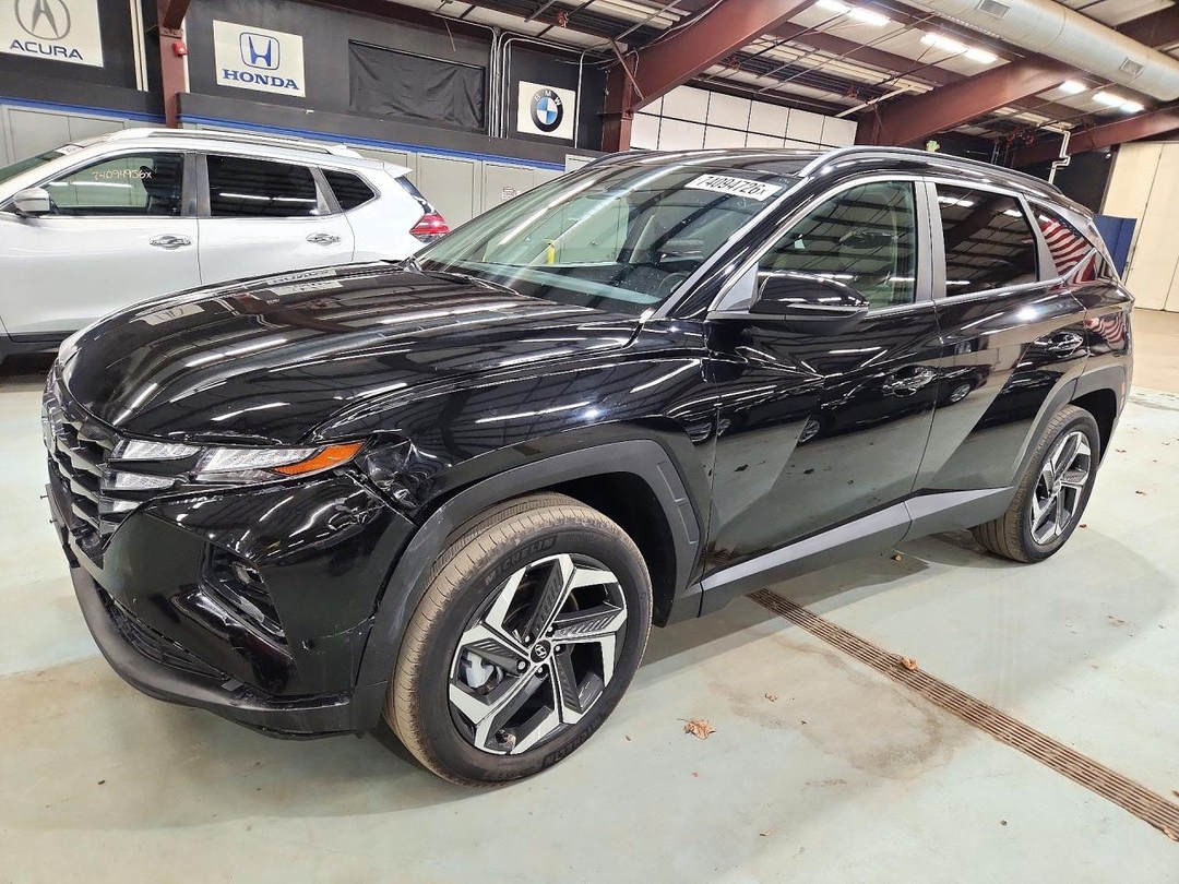 Vue de 2024 HYUNDAI TUCSON SEL, angle 1
