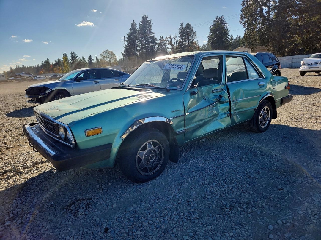 Вид 1981 HONDA ACCORD, угол 1