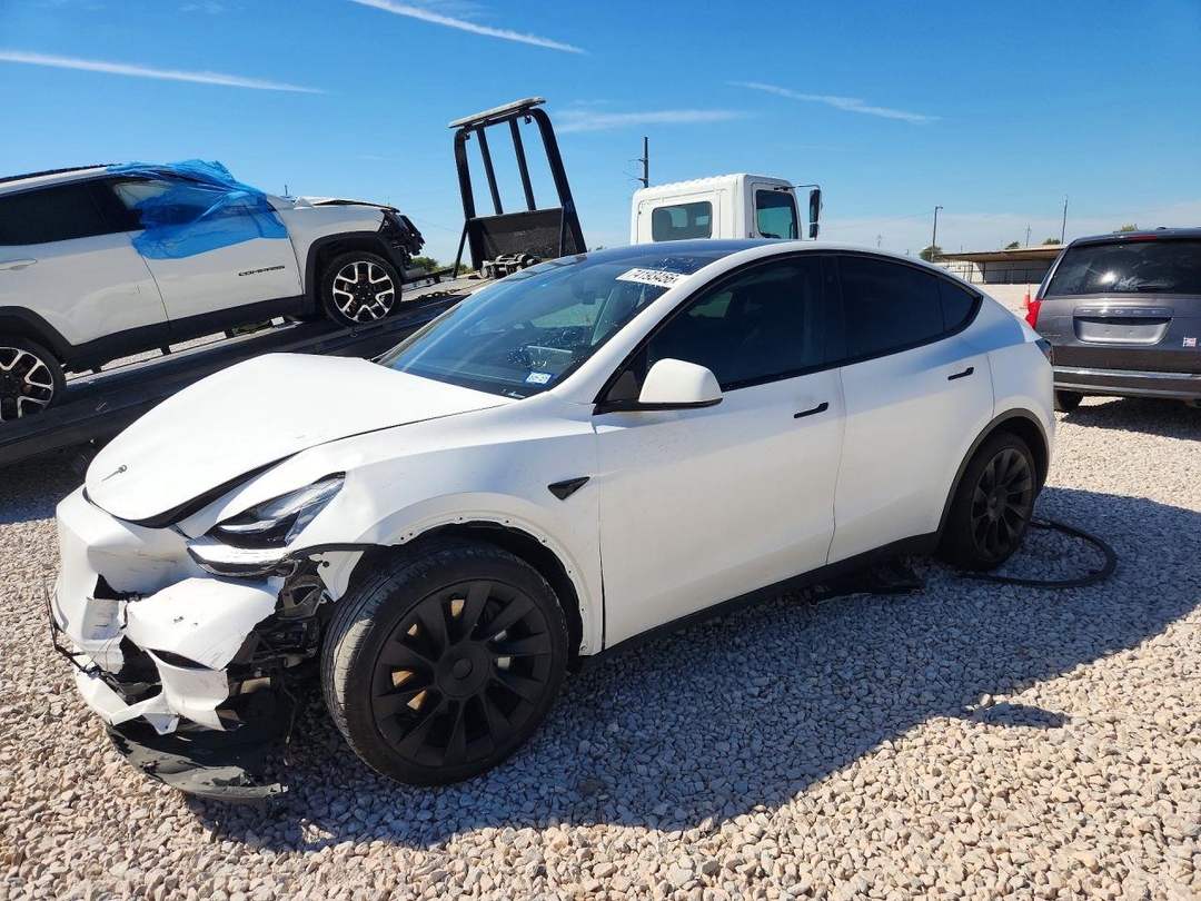 منظر 2021 TESLA MODEL Y، زاوية 1