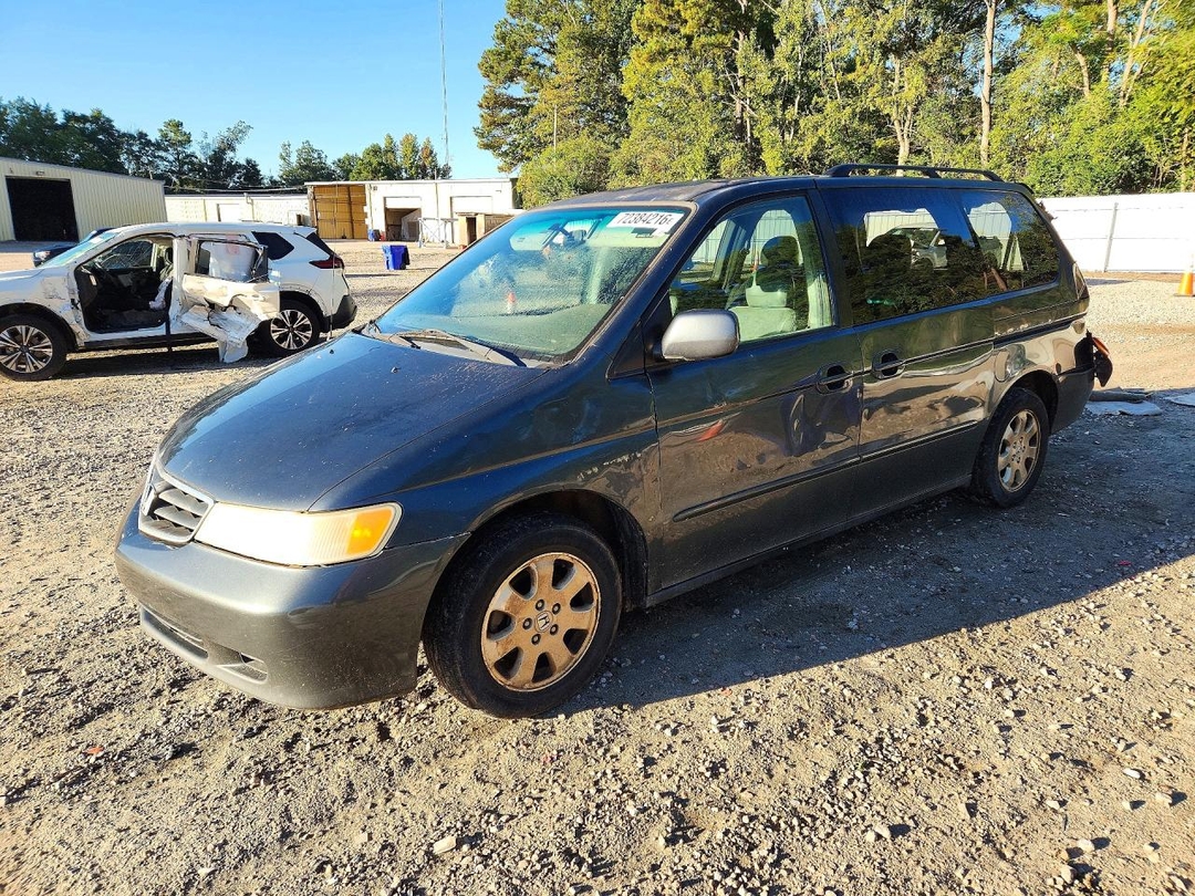 Vue de 2004 HONDA ODYSSEY EXL, angle 1