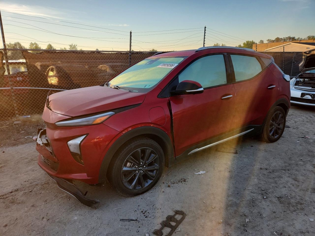Vedere 2022 CHEVROLET BOLT EUV PREMIER, unghi 1
