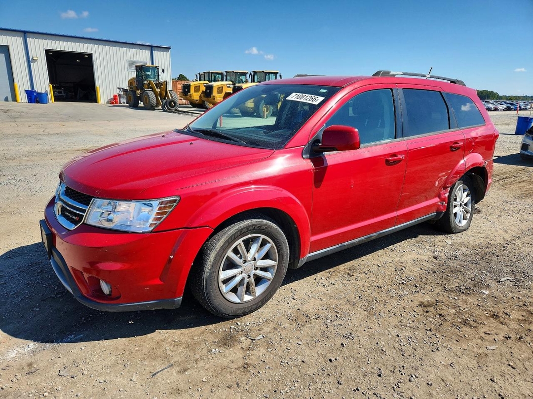Vista de 2014 DODGE JOURNEY SXT, ángulo 1