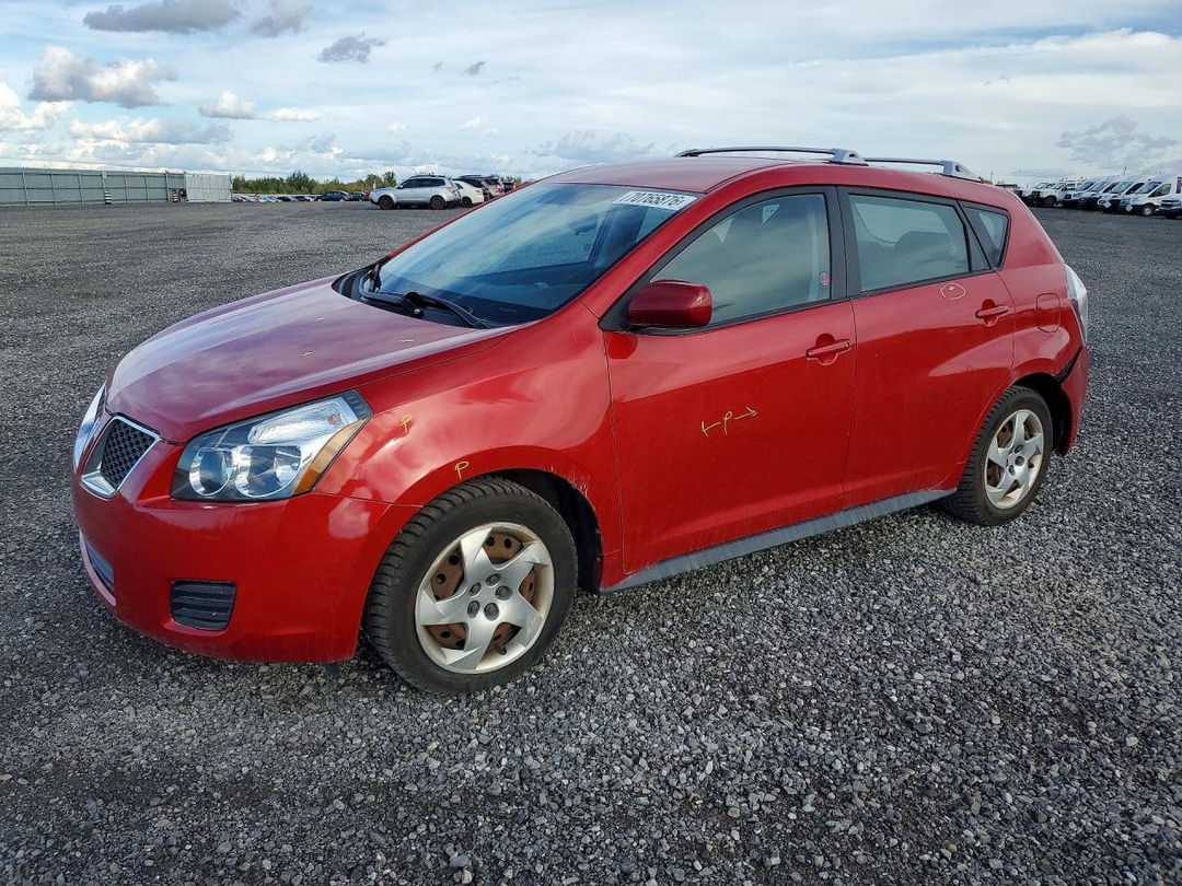 Вид 2009 PONTIAC VIBE, угол 1