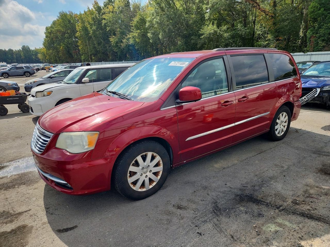 Vista de 2014 CHRYSLER MINIVAN TOURING, ángulo 1