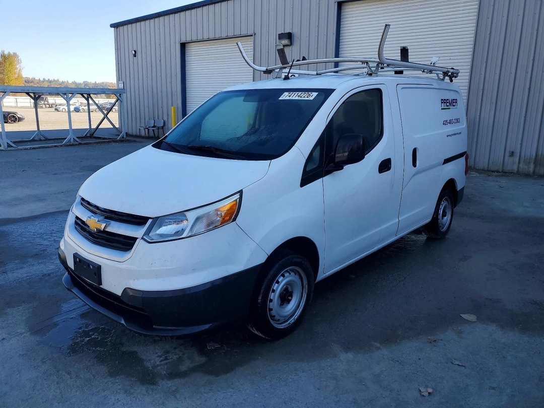 Vue de 2017 CHEVROLET CITY EXPRESS LS, angle 1