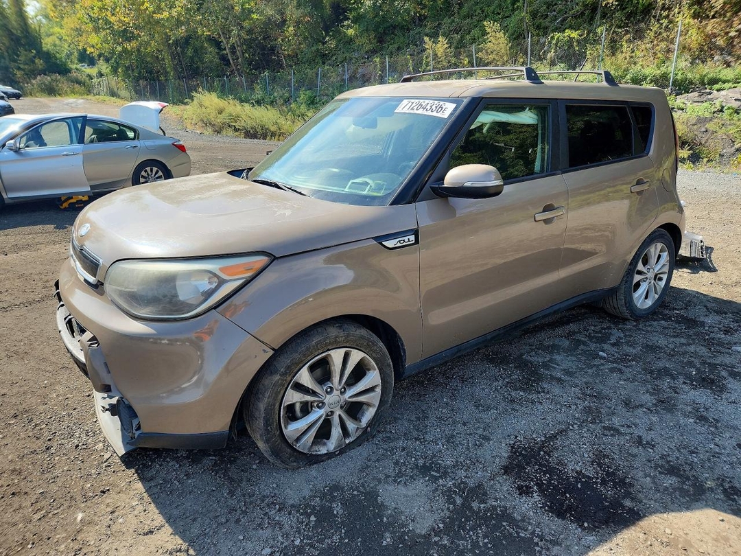 Vedere 2014 KIA SOUL +, unghi 1