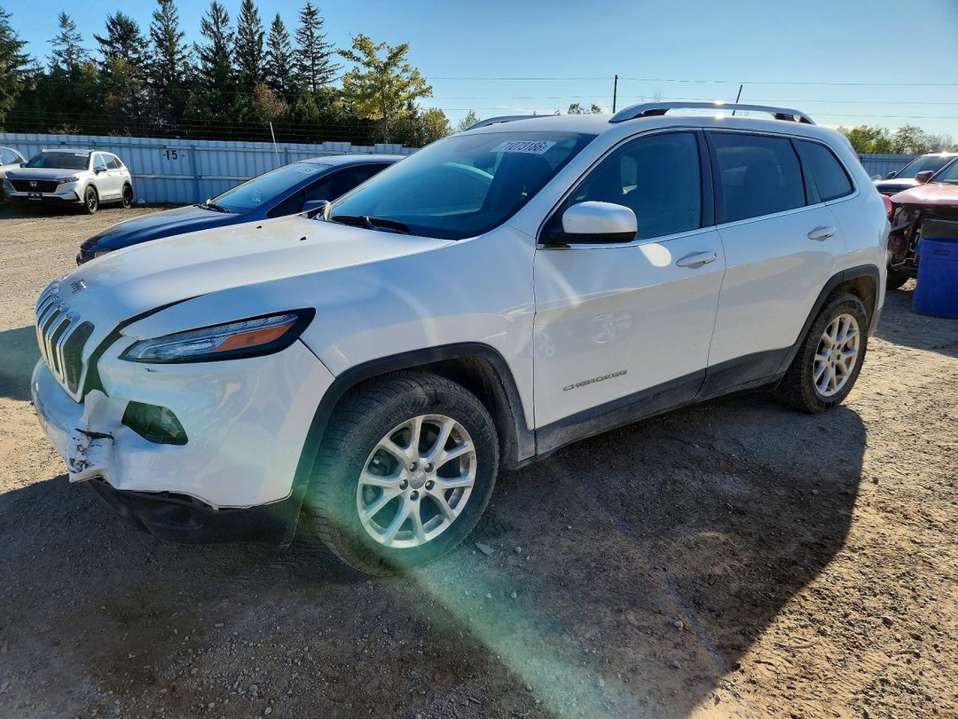 Vedere 2017 JEEP CHEROKEE LATITUDE, unghi 1