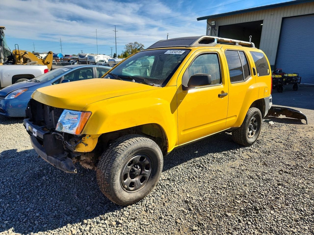 منظر 2007 NISSAN XTERRA X، زاوية 1
