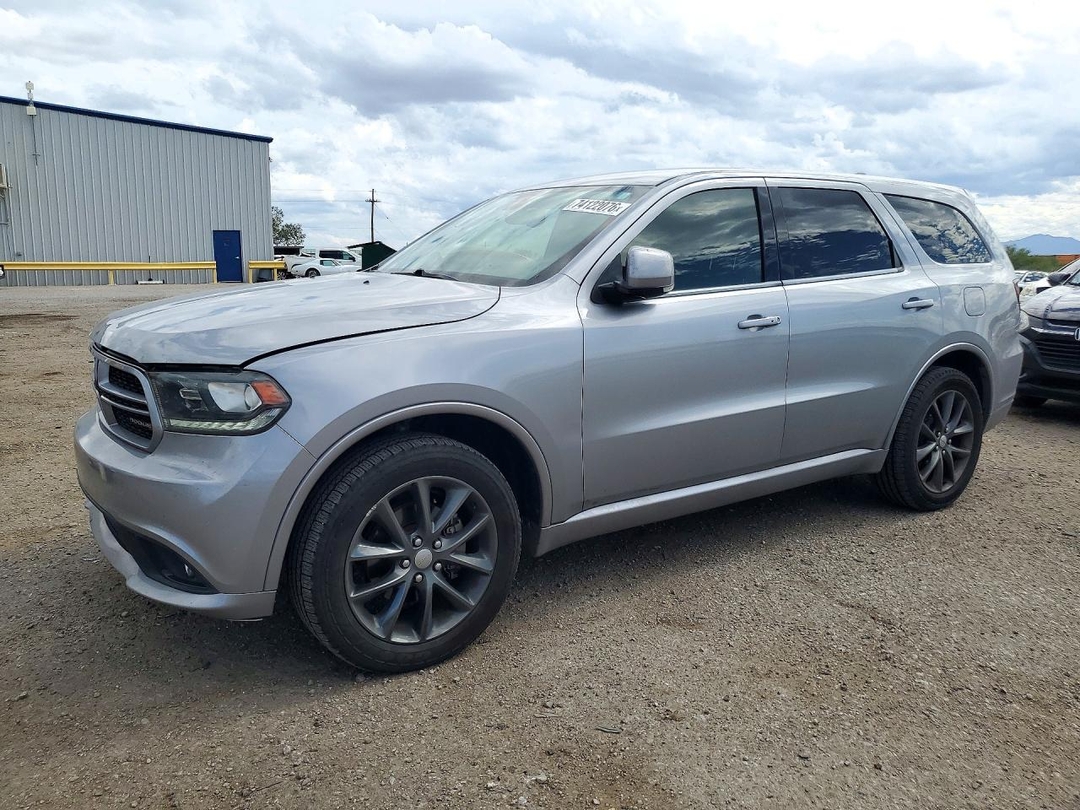 Вид 2017 DODGE DURANGO GT, угол 1