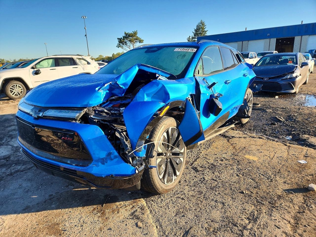 Vista de 2025 CHEVROLET BLAZER RS, ángulo 1