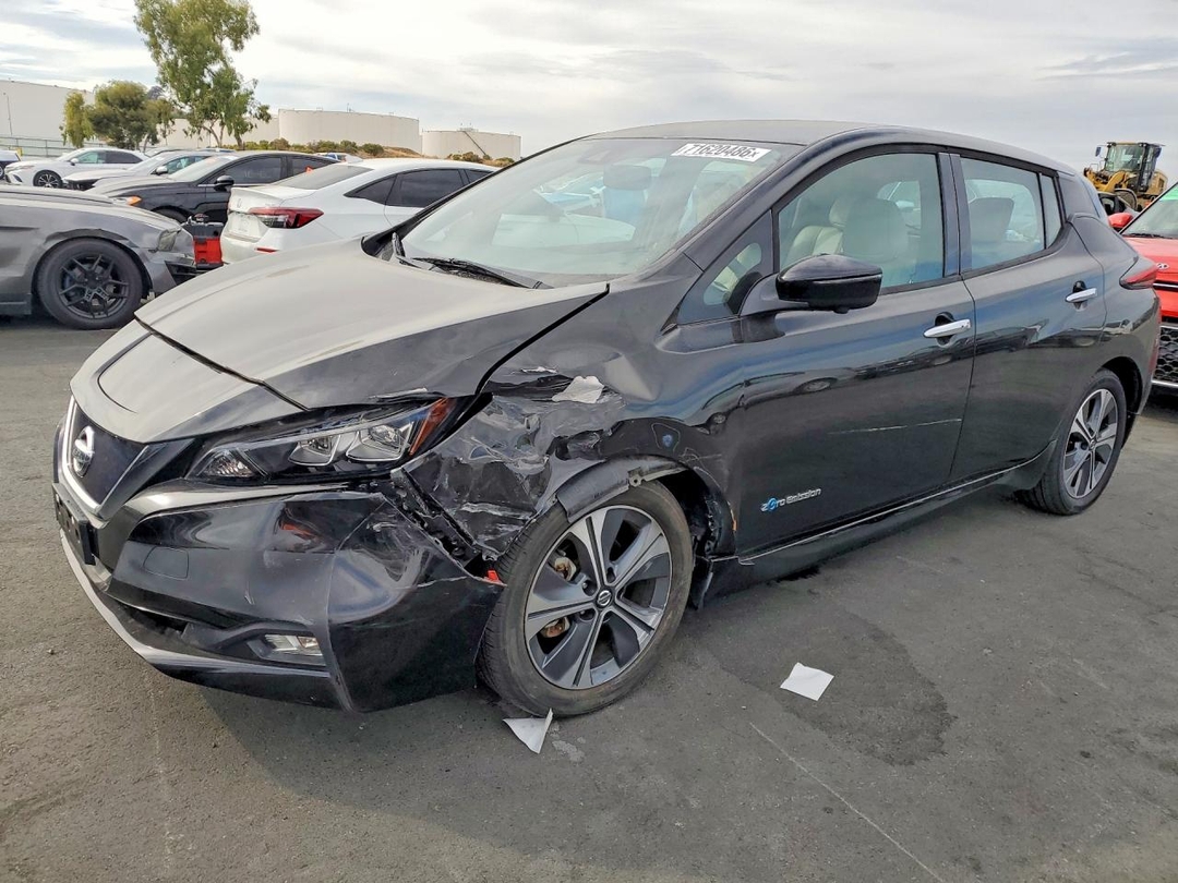 Vista de 2018 NISSAN LEAF SL, ángulo 1