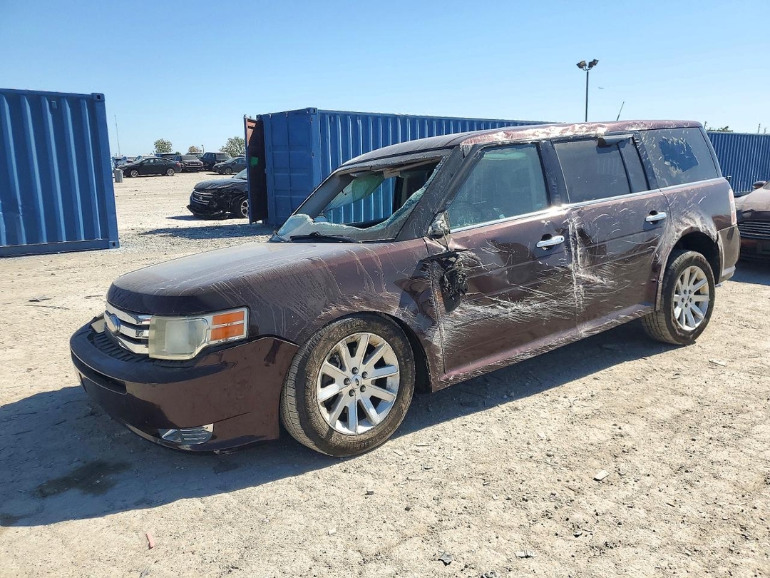 Вид 2011 FORD FLEX SEL, угол 1