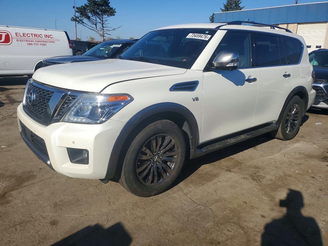 منظر 2018 NISSAN ARMADA PLATINUM، زاوية 1