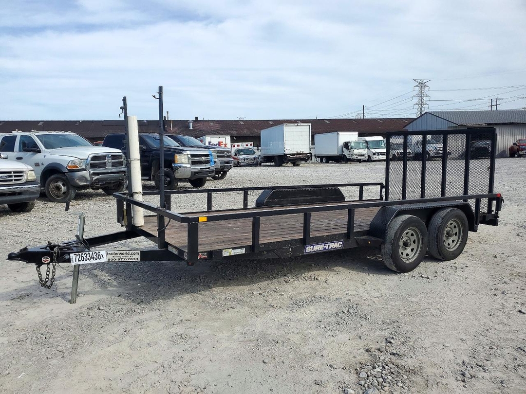 Vue de 2025 SURE TRAC UTILITY TRAILER, angle 1