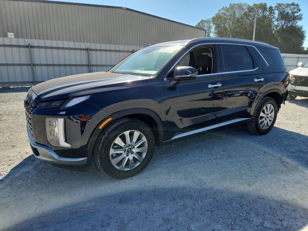 Vista de 2024 HYUNDAI PALISADE SEL, ángulo 1