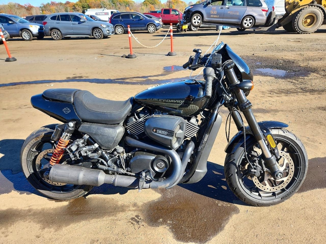Vue de 2017 HARLEY-DAVIDSON XG750A A, angle 1