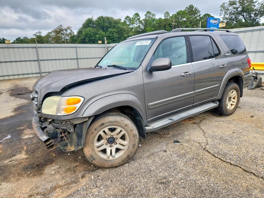 Vue de 2004 TOYOTA SEQUOIA LIMITED, angle 1