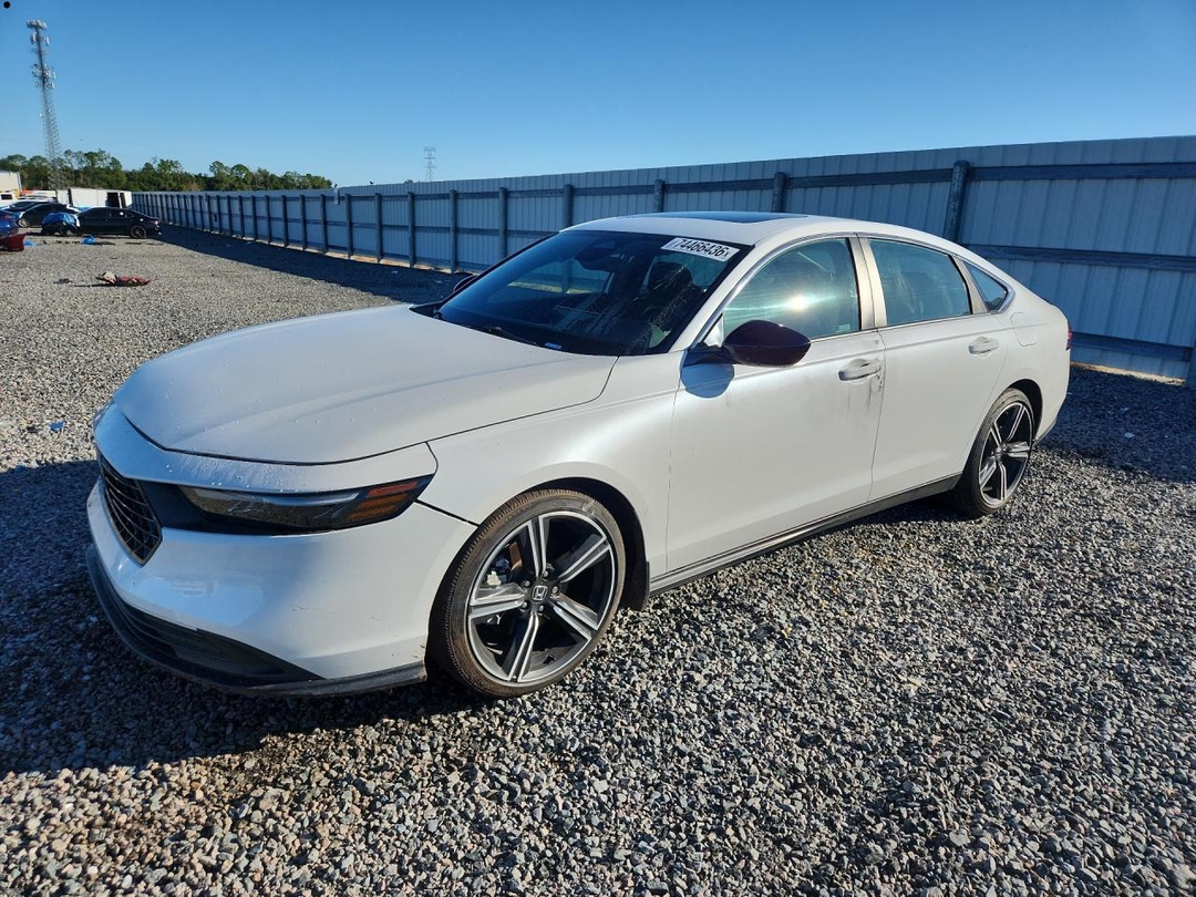 منظر 2024 HONDA ACCORD HYBRID SPORT، زاوية 1