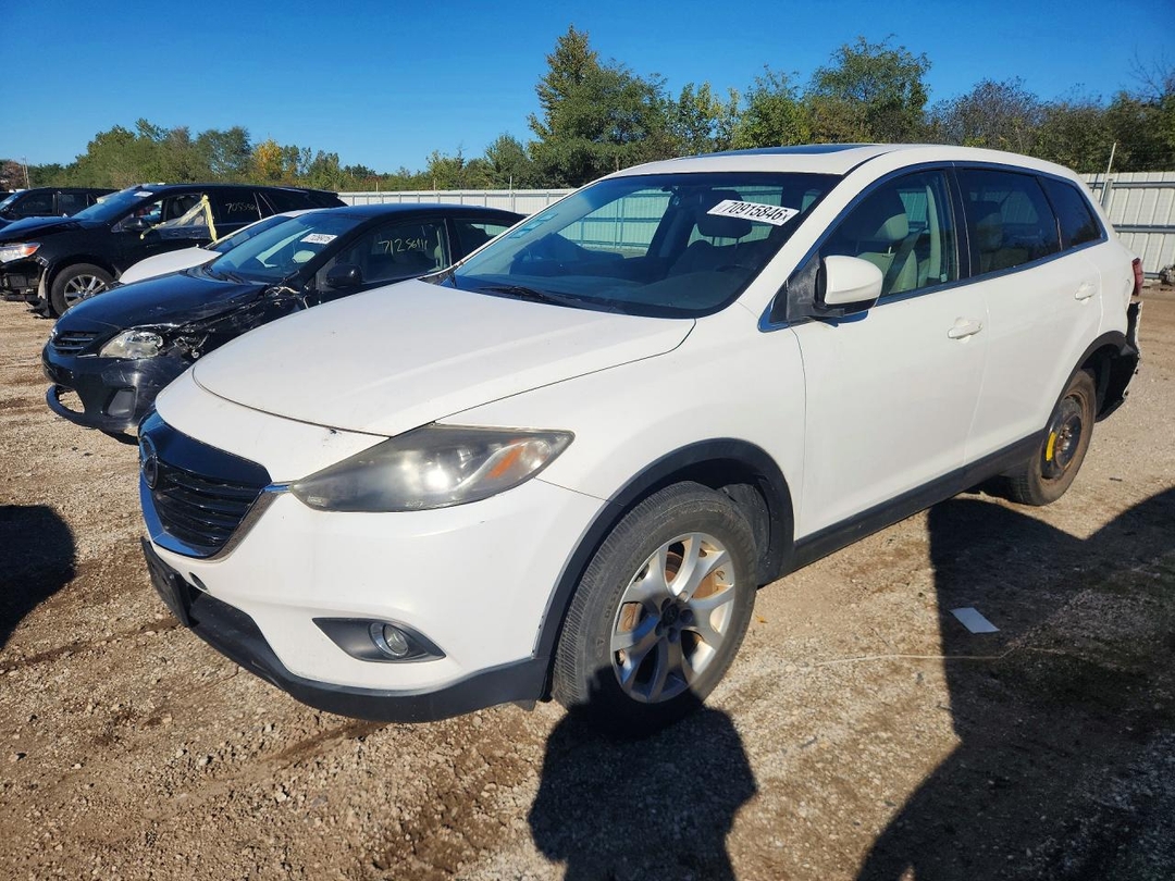 Вид 2013 MAZDA CX-9 TOURING, угол 1