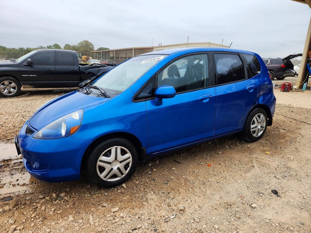 Вид 2008 HONDA FIT, угол 1
